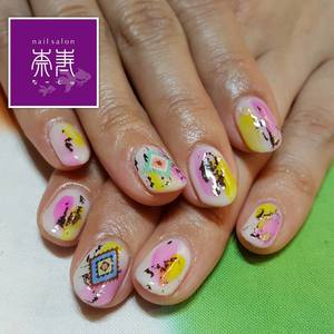 夏ネイル☆人気デザイン・アローネイル
